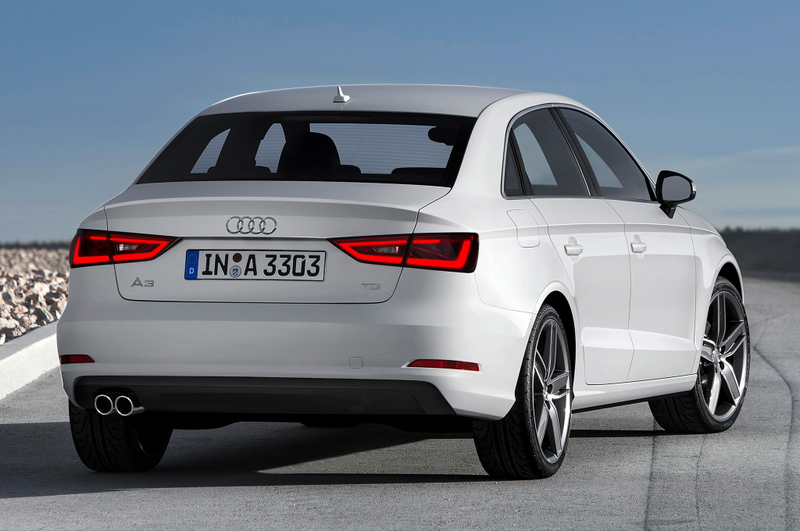 Illustration for article titled Audi A3 Sedan looked somewhat like Mitsubishi Lancer